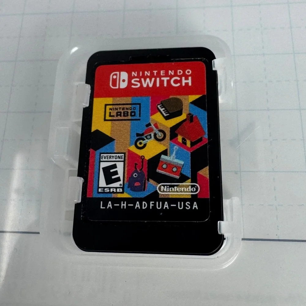 Nintendo Switch Labo‎ Toy Con 01 Variety GAME & CASE ONLY No Cardboard/Toy-Cons